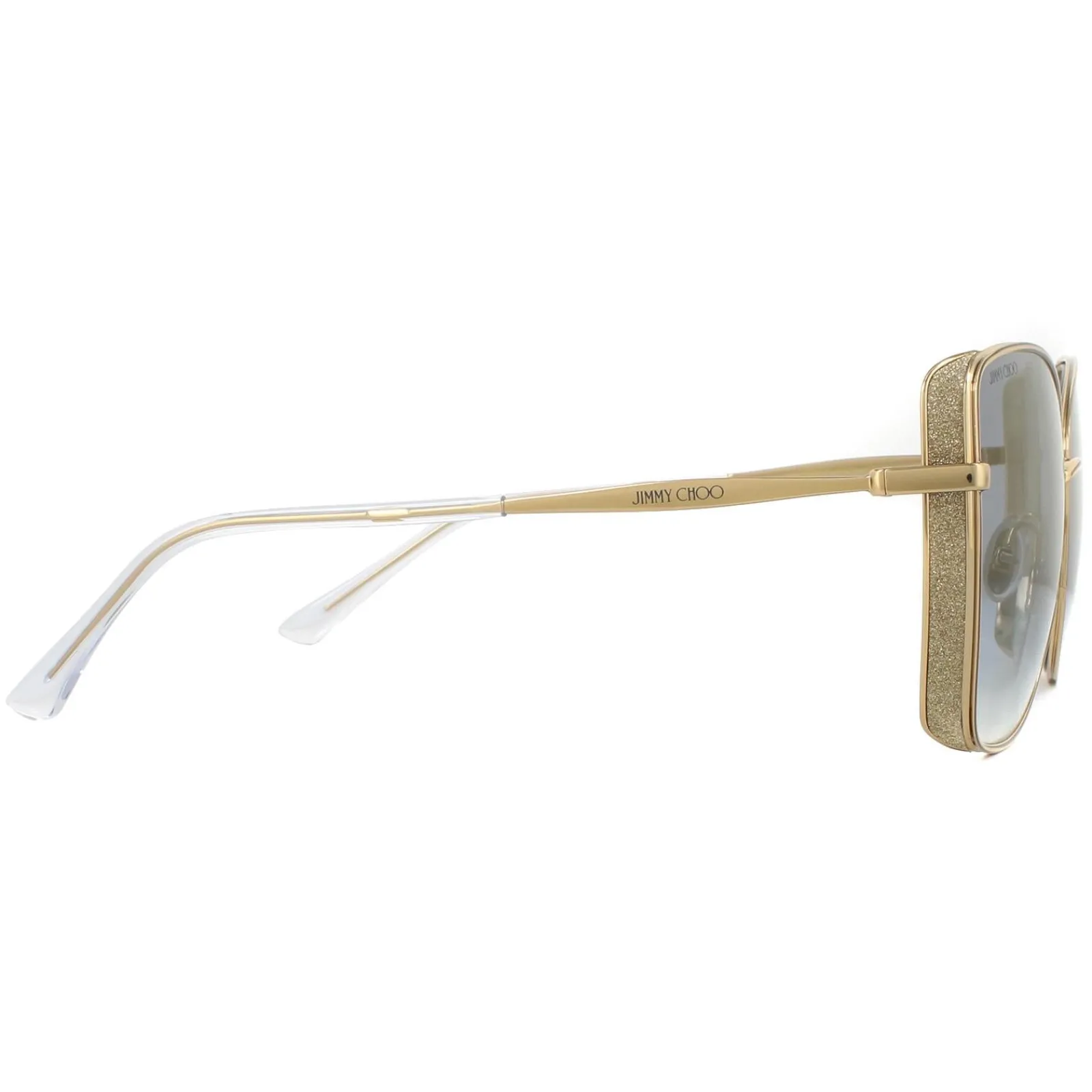 Jimmy Choo Square|Jimmy Choo^Sunglasses ALEXIS/S 000 1V Rose Gold Blue Gradient