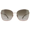 Jimmy Choo Square|Jimmy Choo^Sunglasses ALEXIS/S DDB HA Copper Gold Grey Gradient