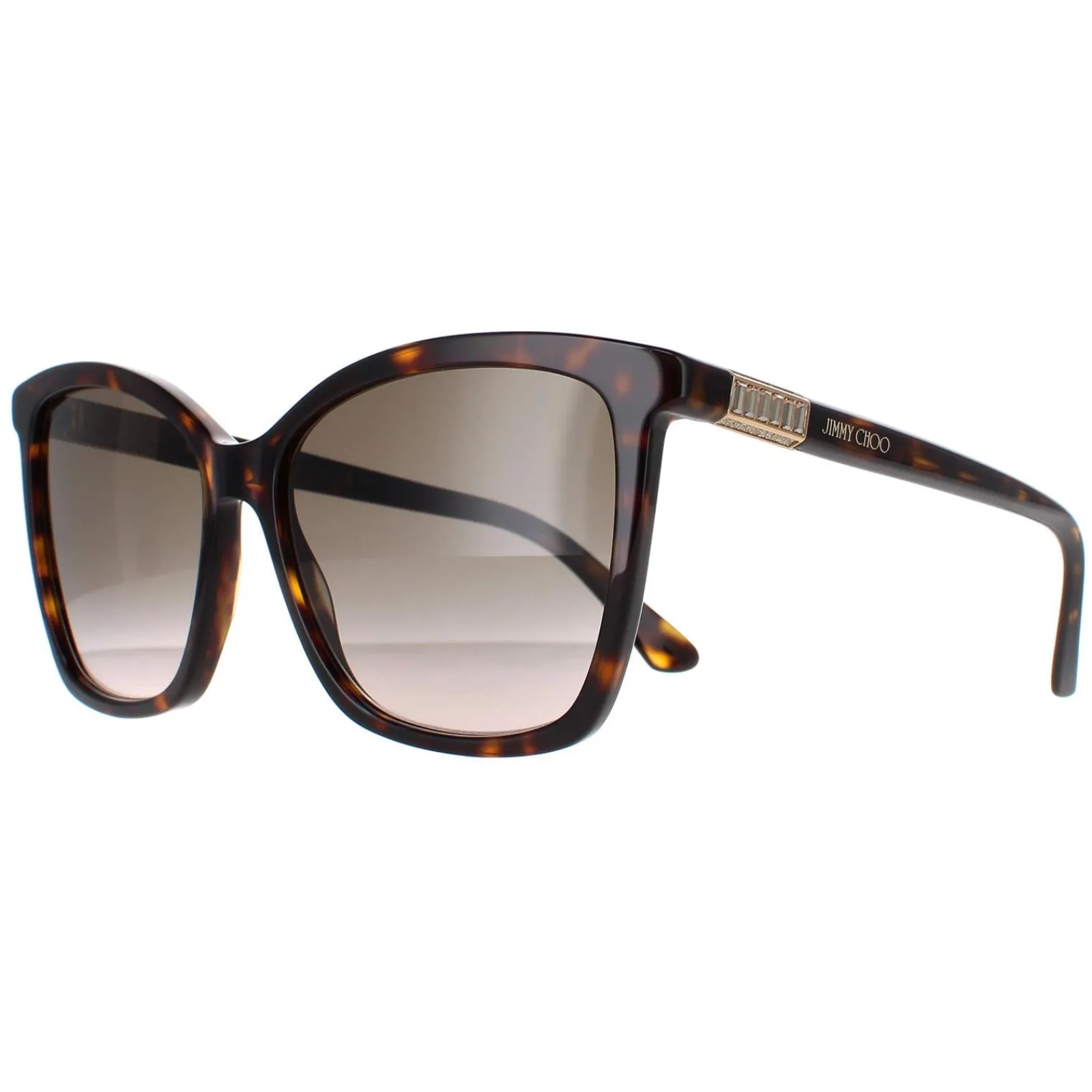 Jimmy Choo Square|Jimmy Choo^Sunglasses ALI/S 086 HA Havana Brown Gradient