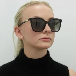 Jimmy Choo Square|Jimmy Choo^Sunglasses ALI/S 086 HA Havana Brown Gradient