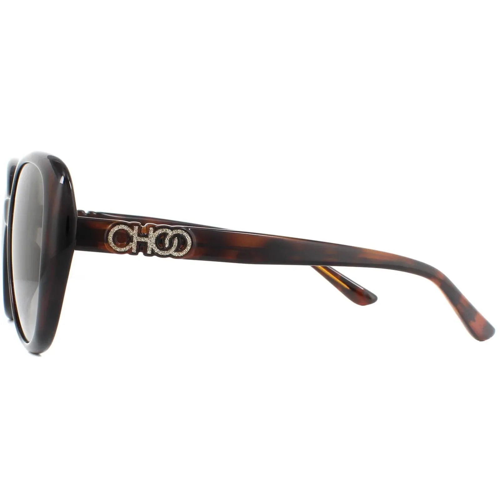 Jimmy Choo Butterfly|Jimmy Choo^Sunglasses AMIRA/G/S 086 HA Dark Havana Brown Gradient