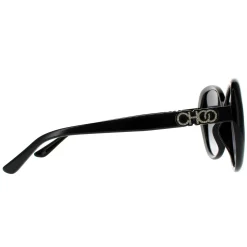 Jimmy Choo Butterfly|Jimmy Choo^Sunglasses AMIRA/G/S 807 9O Black Dark Grey Gradient