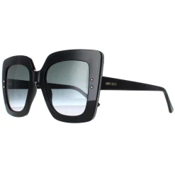Jimmy Choo Square|Jimmy Choo^Sunglasses AURI/G/S 807 90 Black Dark Grey Gradient