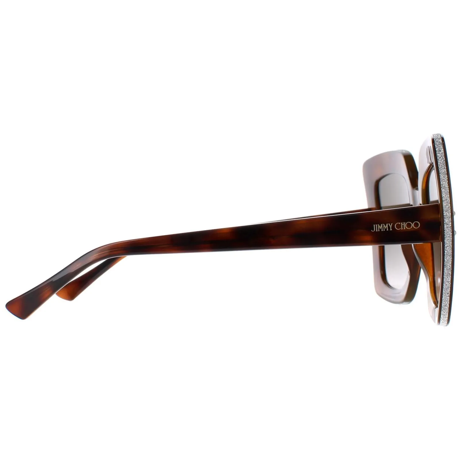 Jimmy Choo Square|Jimmy Choo^Sunglasses AURI/G/S 086 HA Havana Brown Gradient