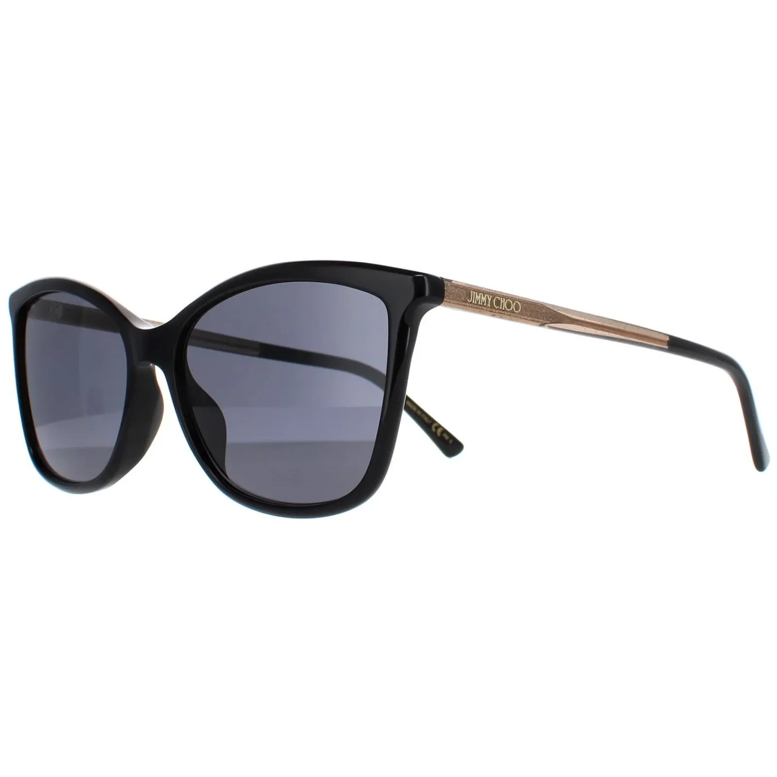 Jimmy Choo Cat-Eye|Jimmy Choo^Sunglasses BA/G/S 807 IR Black Grey