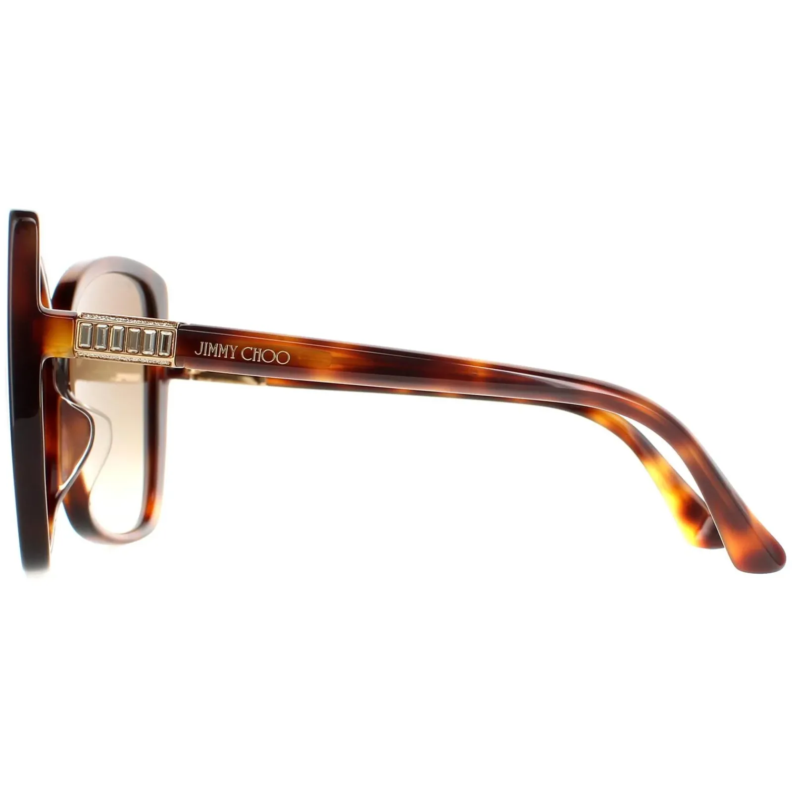 Jimmy Choo Butterfly|Jimmy Choo^Sunglasses BECKY/F/S 086 HA Havana Brown Gradient