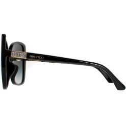 Jimmy Choo Butterfly|Jimmy Choo^Sunglasses BECKY/F/S 807 9O Black Dark Grey Gradient