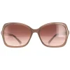 Jimmy Choo Butterfly|Jimmy Choo^Sunglasses BETT/S FWM NQ Nude Brown Silver Mirror