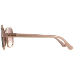 Jimmy Choo Butterfly|Jimmy Choo^Sunglasses BETT/S FWM NQ Nude Brown Silver Mirror