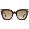 Jimmy Choo Square|Jimmy Choo^Sunglasses Ciara/G/S OCY HA Glitter Havana Brown Gradient