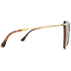 Jimmy Choo Square|Jimmy Choo^Sunglasses Ciara/G/S OCY HA Glitter Havana Brown Gradient