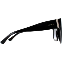 Jimmy Choo Square|Jimmy Choo^Sunglasses EDNA/S 807 9O Black Grey Gradient