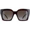 Jimmy Choo Square|Jimmy Choo^Sunglasses Eleni/G/S 086/HA Dark Havana Brown Gradient
