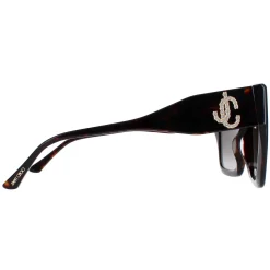 Jimmy Choo Square|Jimmy Choo^Sunglasses Eleni/G/S 086/HA Dark Havana Brown Gradient
