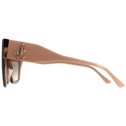 Jimmy Choo Square|Jimmy Choo^Sunglasses ELENI/G/S FWM HA Nude Brown Gradient