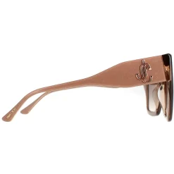 Jimmy Choo Square|Jimmy Choo^Sunglasses ELENI/G/S FWM HA Nude Brown Gradient