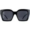 Jimmy Choo Square|Jimmy Choo^Sunglasses Eleni/G/S 807/IR Black Grey