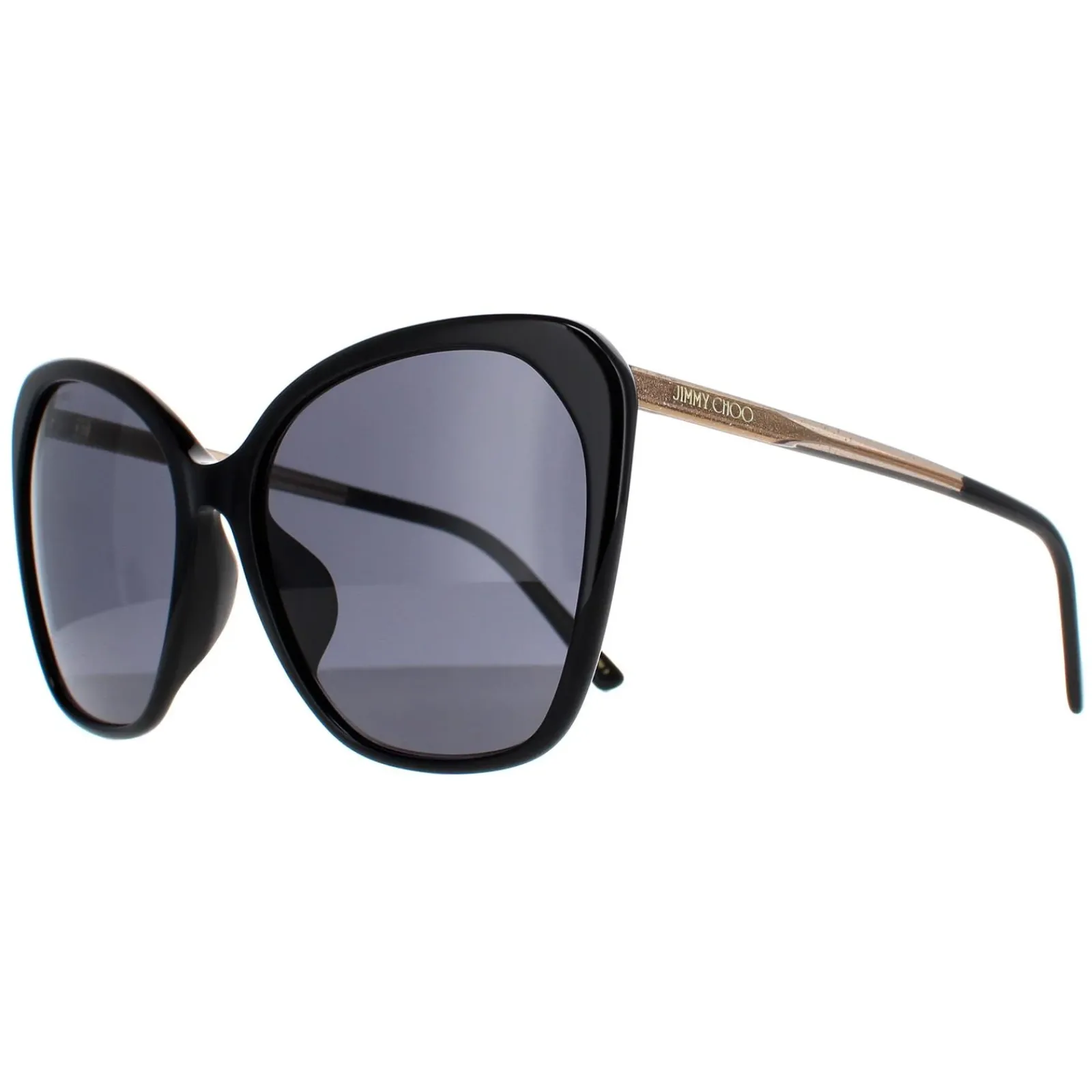 Jimmy Choo Butterfly|Jimmy Choo^Sunglasses ELE/F/S 807 IR Black Grey