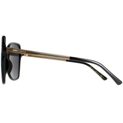 Jimmy Choo Butterfly|Jimmy Choo^Sunglasses FEDE/S 807 IR Black Grey Blue