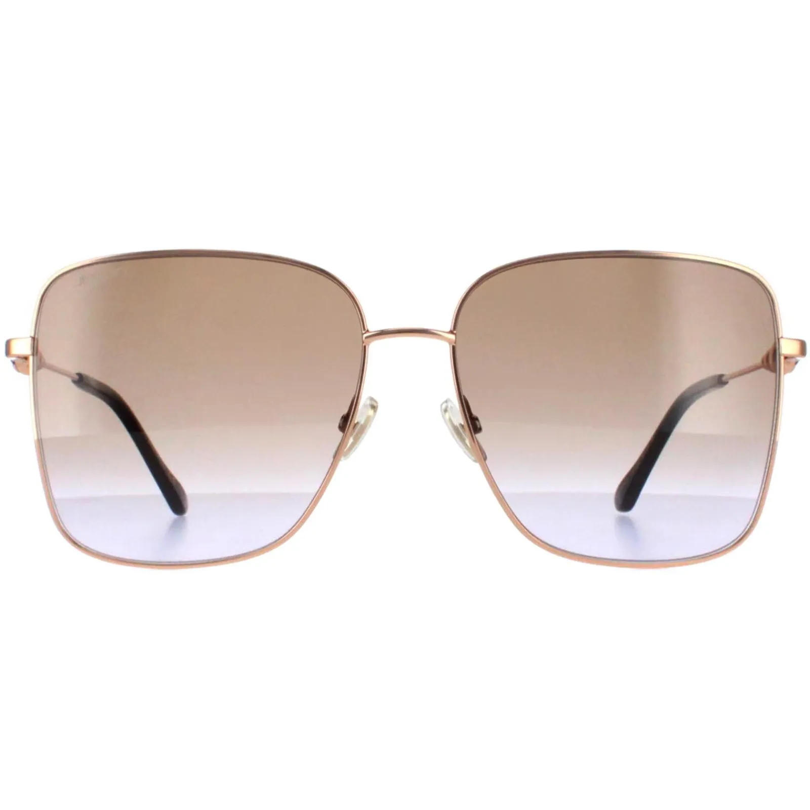 Jimmy Choo Square|Jimmy Choo^Sunglasses HESTER/S VO1 QR Gold Brown Gradient Blue