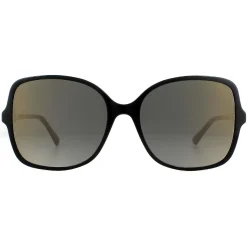 Jimmy Choo Butterfly|Jimmy Choo^Sunglasses JUDY/S 807 FQ Black Transparent Grey Gradient Go
