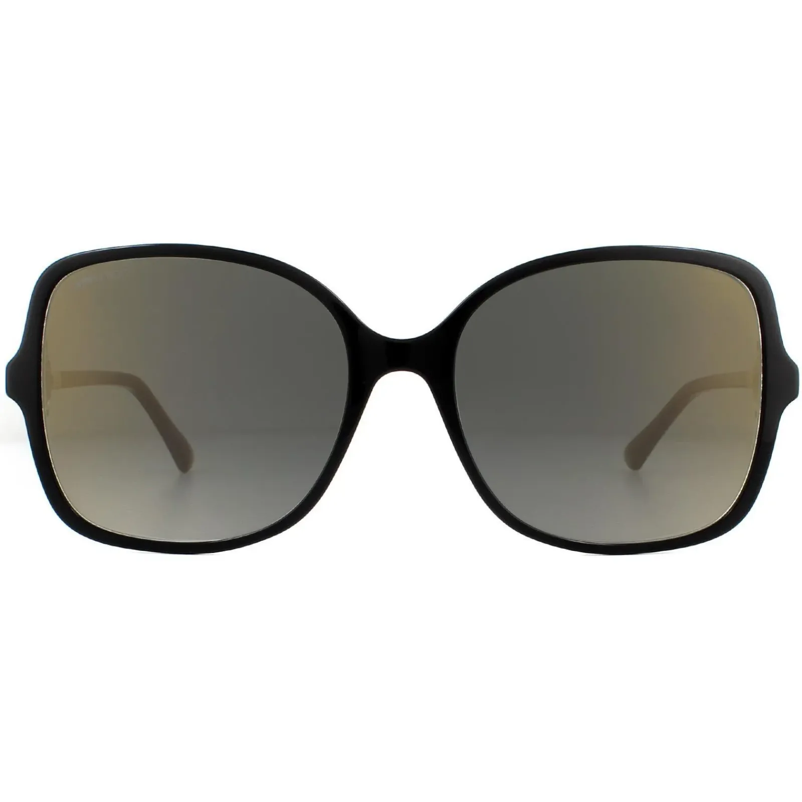 Jimmy Choo Butterfly|Jimmy Choo^Sunglasses JUDY/S 807 FQ Black Transparent Grey Gradient Go