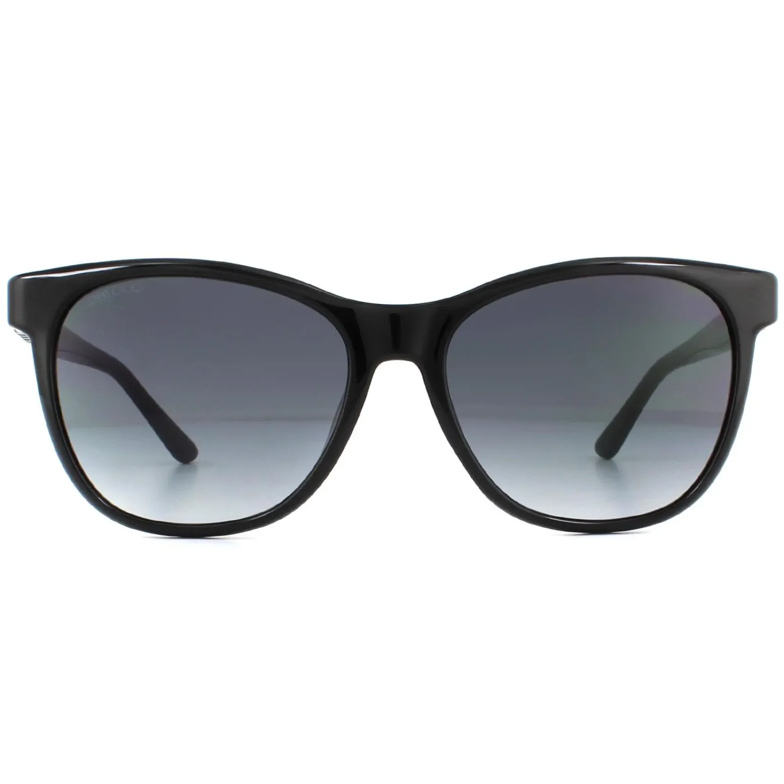 Jimmy Choo Cat-Eye|Jimmy Choo^Sunglasses JUNE/F/S 807 9O Black Dark Grey Gradient