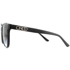 Jimmy Choo Cat-Eye|Jimmy Choo^Sunglasses JUNE/F/S 807 9O Black Dark Grey Gradient