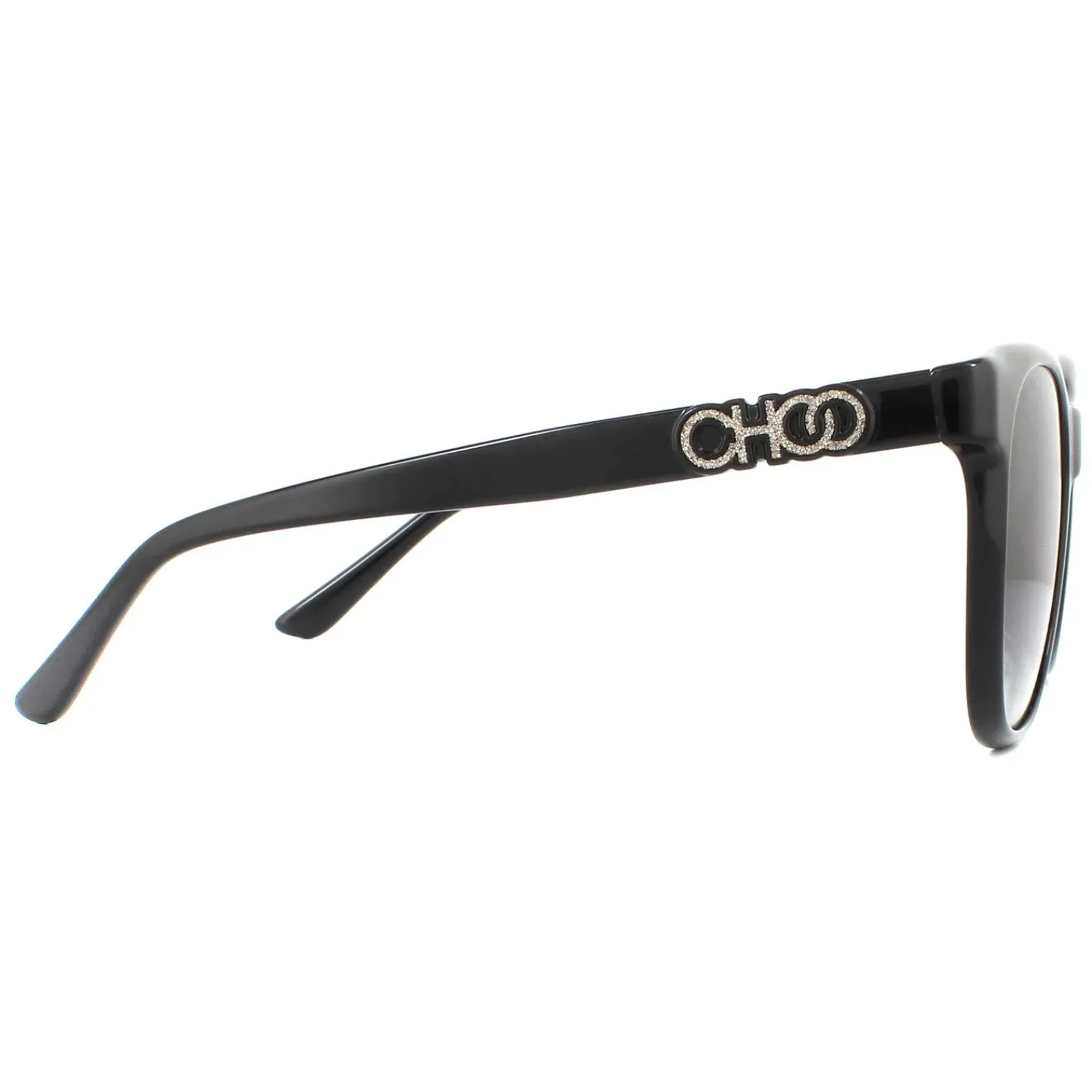 Jimmy Choo Cat-Eye|Jimmy Choo^Sunglasses JUNE/F/S 807 9O Black Dark Grey Gradient