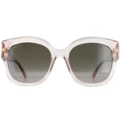 Jimmy Choo Butterfly|Jimmy Choo^Sunglasses LEELA/S FWM HA Transparent Rose Brown Gradient