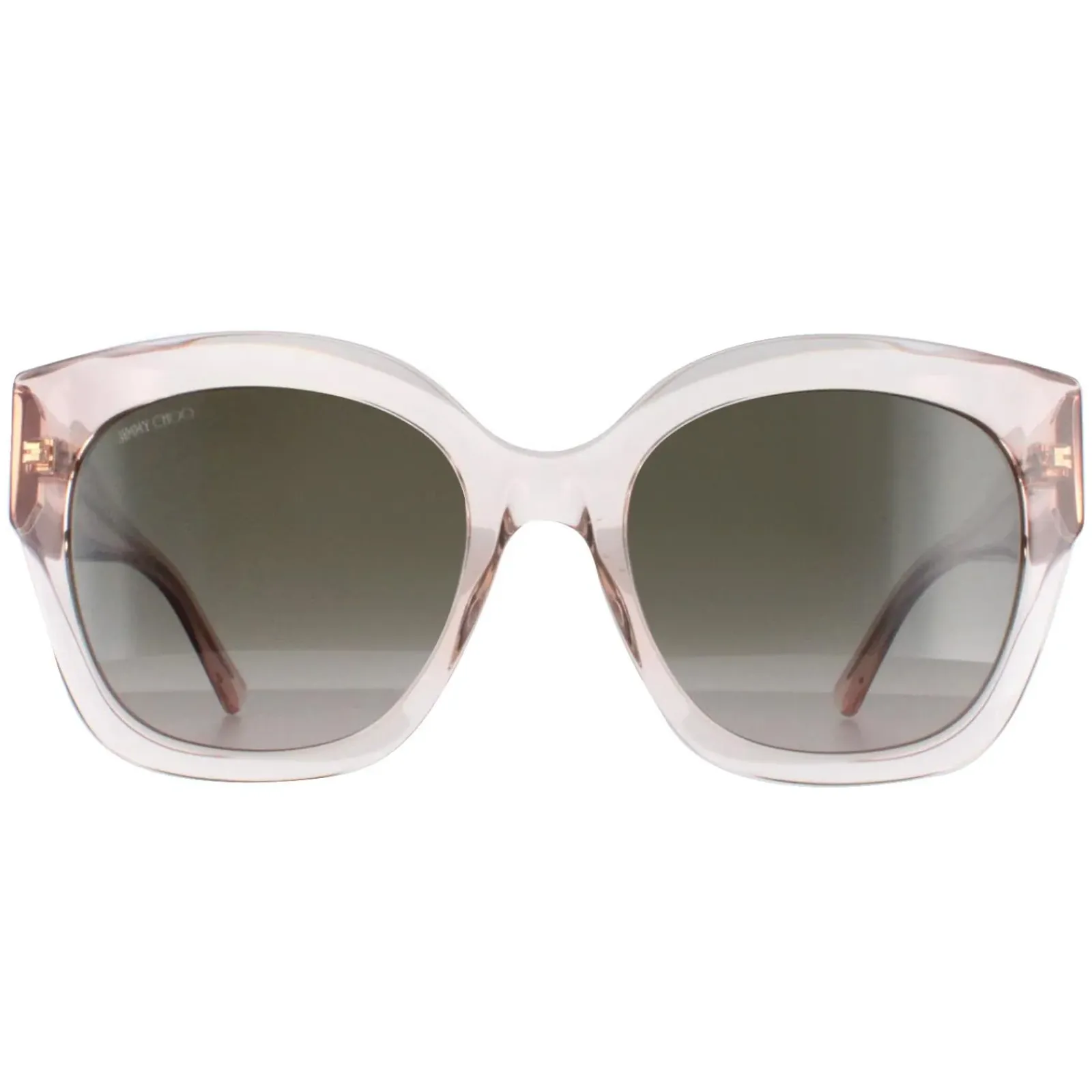 Jimmy Choo Butterfly|Jimmy Choo^Sunglasses LEELA/S FWM HA Transparent Rose Brown Gradient