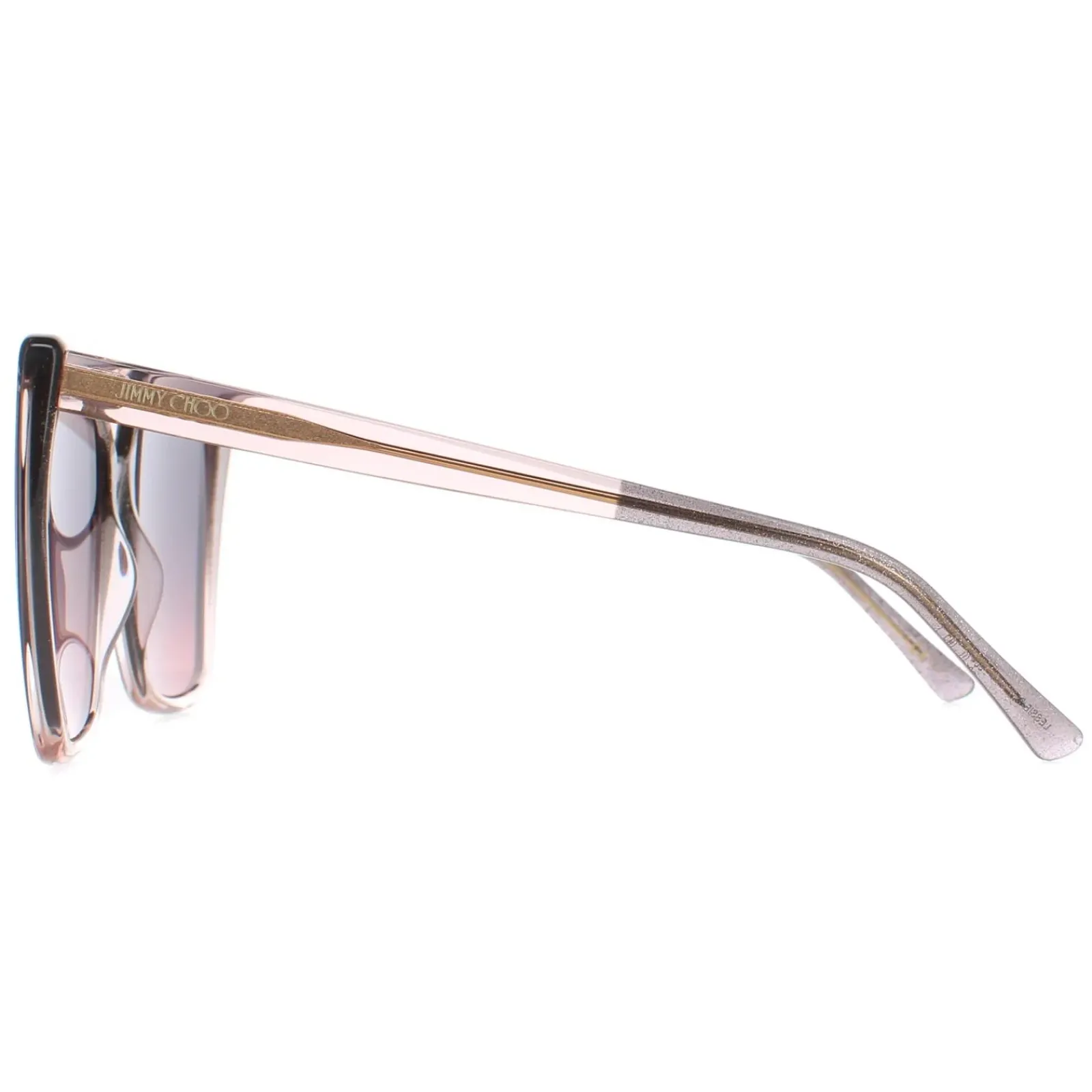 Jimmy Choo Cat-Eye|Jimmy Choo^Sunglasses LESSIE/S S KON Nude Glitter Grey Fuchsia