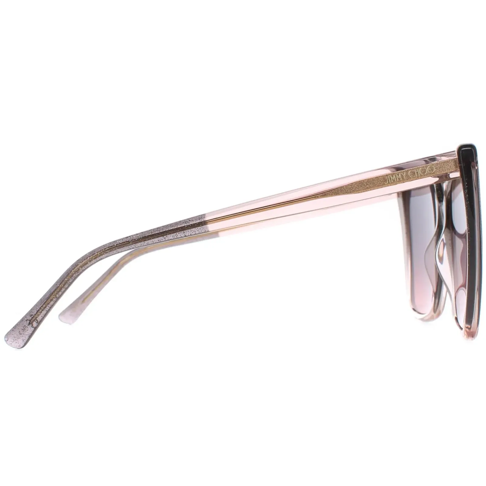 Jimmy Choo Cat-Eye|Jimmy Choo^Sunglasses LESSIE/S S KON Nude Glitter Grey Fuchsia