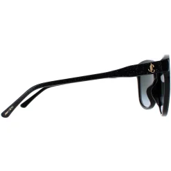 Jimmy Choo Square|Jimmy Choo^Sunglasses Lidie/F/SK 807/9O Black Grey Gradient