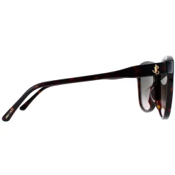 Jimmy Choo Square|Jimmy Choo^Sunglasses Lidie/F/SK 086/HA Dark Havana Brown Gradient