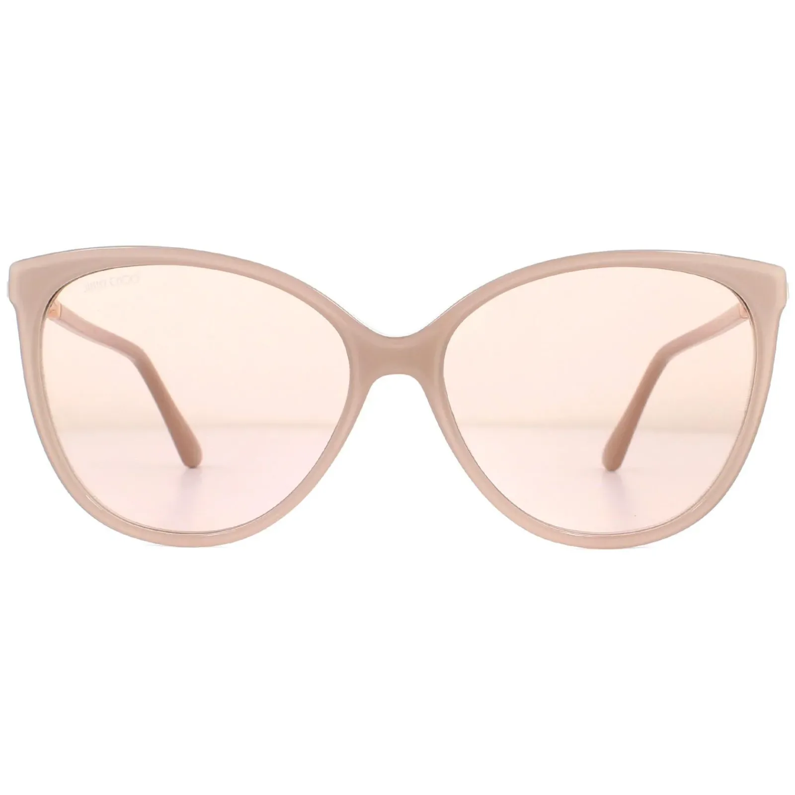 Jimmy Choo Cat-Eye|Jimmy Choo^Sunglasses Lissa/S KON K1 Nude Glitter Gold Mirror