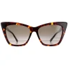 Jimmy Choo Cat-Eye|Jimmy Choo^Sunglasses LUCINE/S 086 HA Havana Brown Gradient