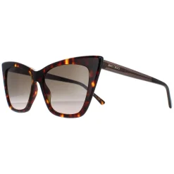 Jimmy Choo Cat-Eye|Jimmy Choo^Sunglasses LUCINE/S 086 HA Havana Brown Gradient