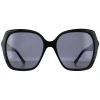 Jimmy Choo Square|Jimmy Choo^Sunglasses MANON/G/S 807 IR Black Grey Blue