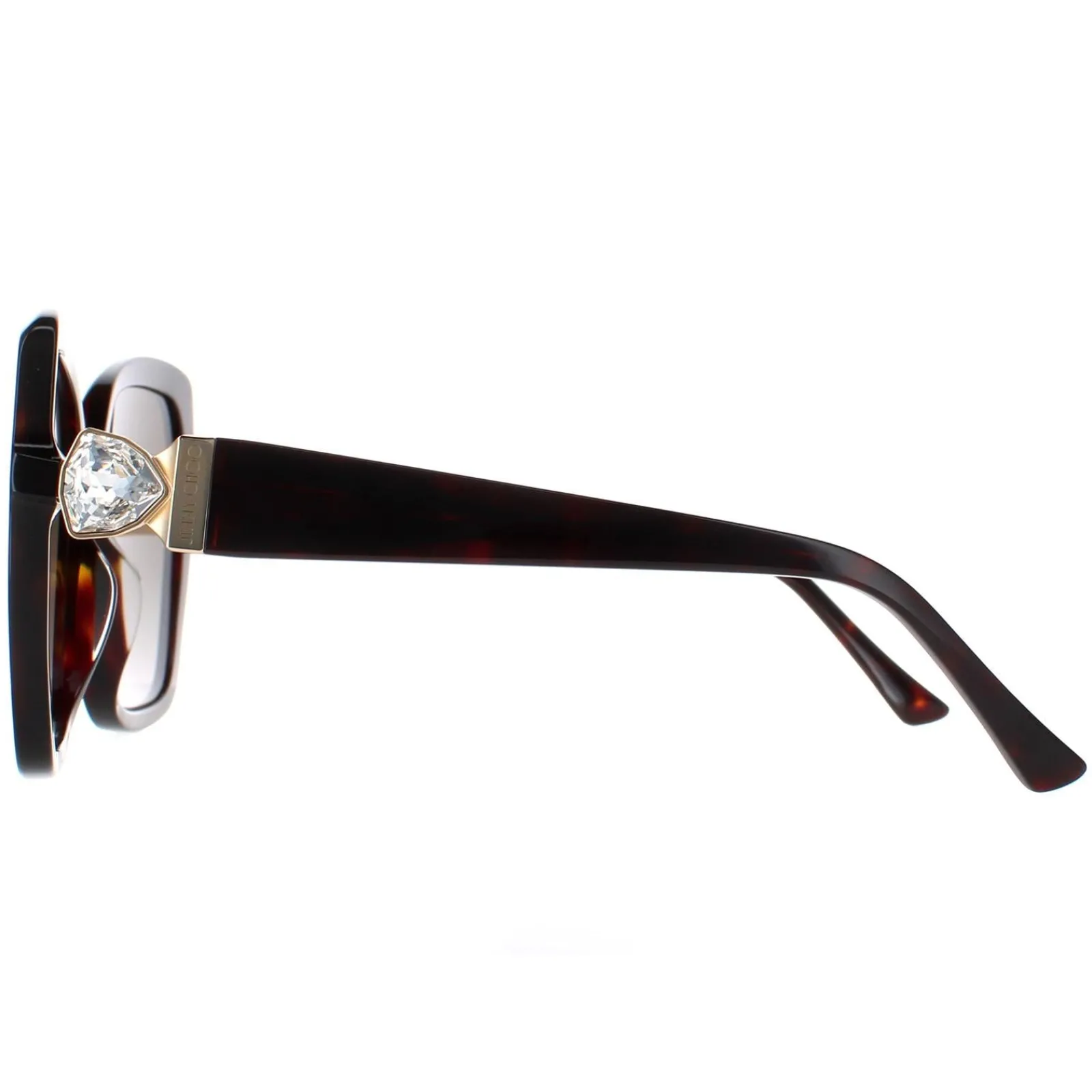 Jimmy Choo Square|Jimmy Choo^Sunglasses MANON/G/S 086 HA Havana Brown Gradient