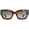 Jimmy Choo Square|Jimmy Choo^Sunglasses NENA/S 086 HA Havana and Gold Brown Gradient