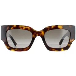 Jimmy Choo Square|Jimmy Choo^Sunglasses NENA/S 086 HA Havana and Gold Brown Gradient
