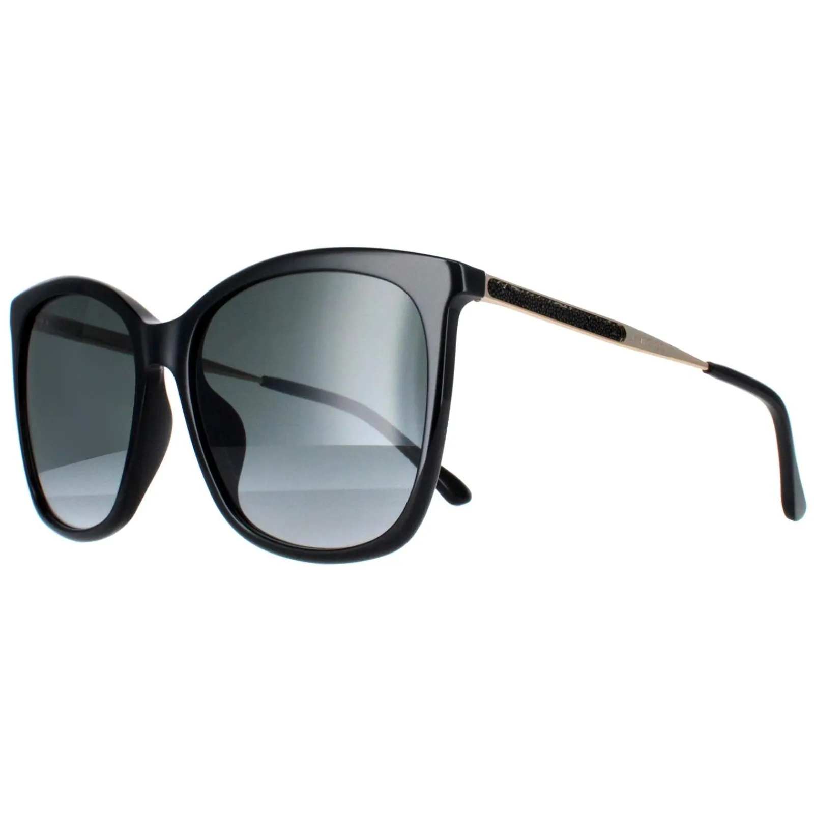 Jimmy Choo Square|Jimmy Choo^Sunglasses NEREA/G/S 807 9O Black Grey Gradient
