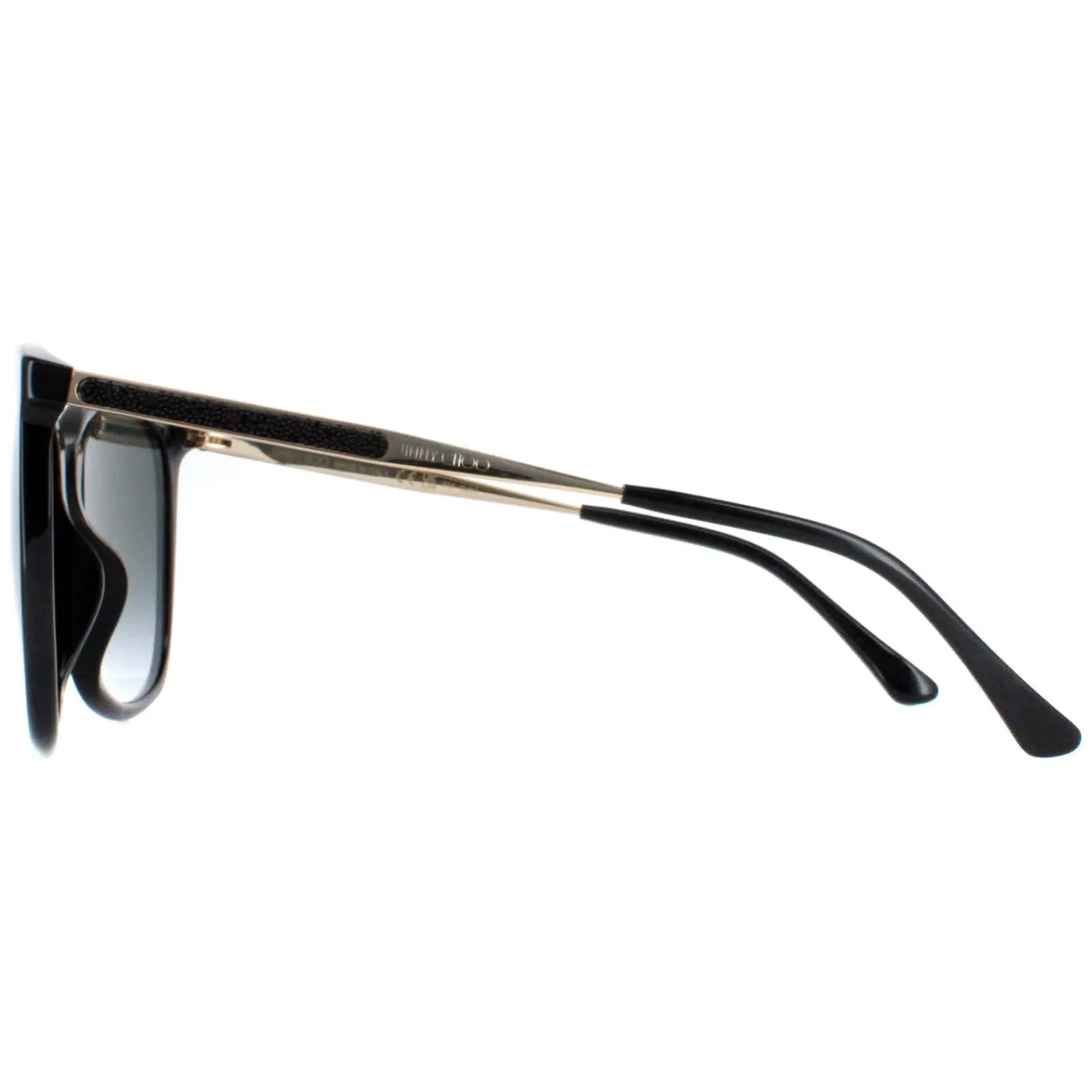 Jimmy Choo Square|Jimmy Choo^Sunglasses NEREA/G/S 807 9O Black Grey Gradient