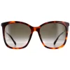 Jimmy Choo Square|Jimmy Choo^Sunglasses NEREA/G/S 05L HA Havana Brown Gradient
