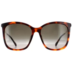 Jimmy Choo Square|Jimmy Choo^Sunglasses NEREA/G/S 05L HA Havana Brown Gradient