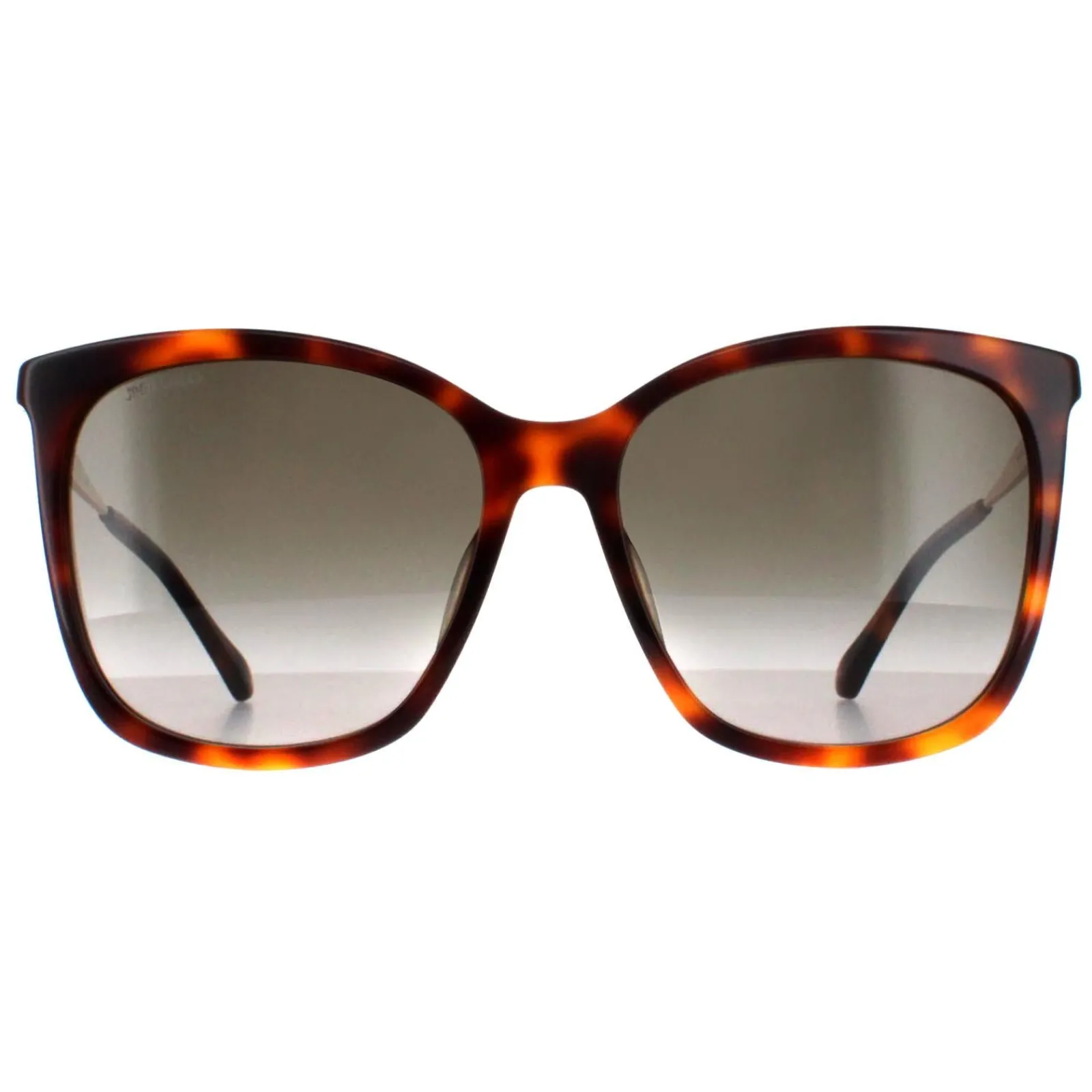 Jimmy Choo Square|Jimmy Choo^Sunglasses NEREA/G/S 05L HA Havana Brown Gradient