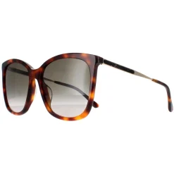 Jimmy Choo Square|Jimmy Choo^Sunglasses NEREA/G/S 05L HA Havana Brown Gradient