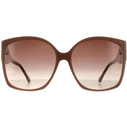 Jimmy Choo Square|Jimmy Choo^Sunglasses NOEMI/S KON HA Nude Glitter Brown Gradient