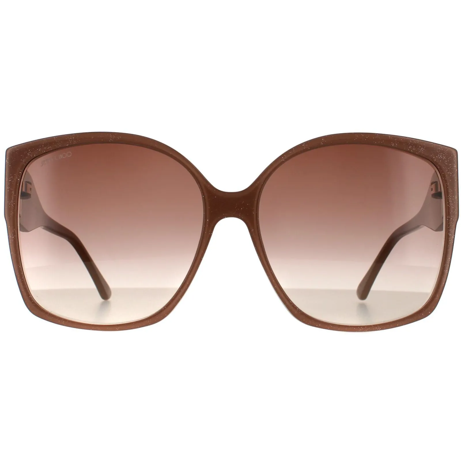 Jimmy Choo Square|Jimmy Choo^Sunglasses NOEMI/S KON HA Nude Glitter Brown Gradient